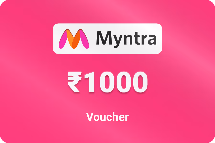Myntra Shopping Voucher — Up to 25% off, from ₹750